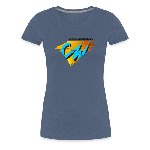 Carolina Wrestlemaniacs Blk - Women's Premium T-Shirt