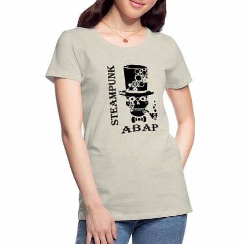 Steampunk Skull - Women's Premium T-Shirt
