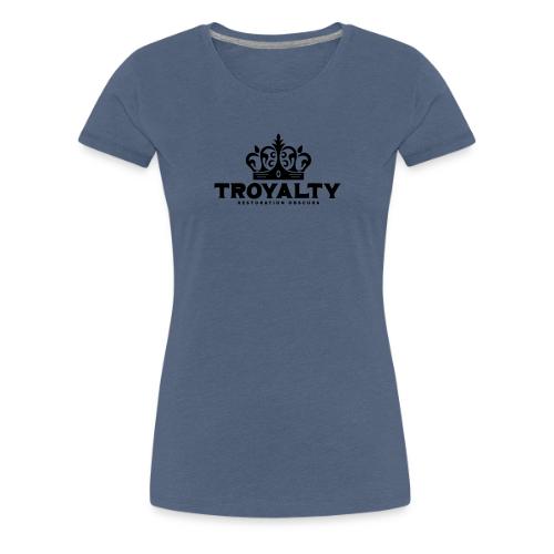 RO Troyalty Letterpress Mark - Women's Premium T-Shirt