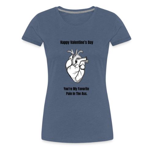 I'm Glad I Swiped Right T-Shirt | Funny Valentine - Women's Premium T-Shirt