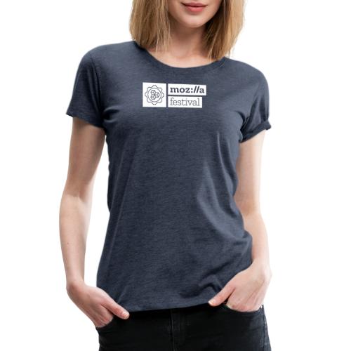 Mozilla Festival Lockup - Women's Premium T-Shirt