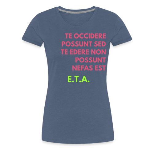 Enfield Tennis Academy Vintage Logo - Women's Premium T-Shirt