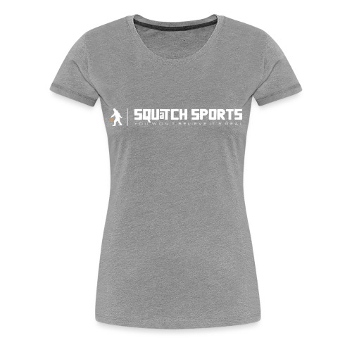 Squatch Sports white - Women's Premium T-Shirt