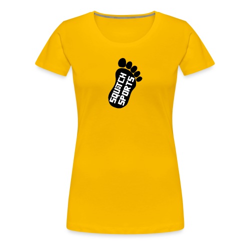 Squatch foot - Women's Premium T-Shirt