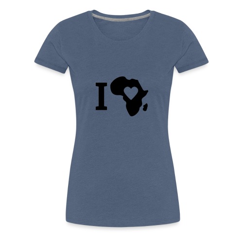 I Love Africa - Women's Premium T-Shirt