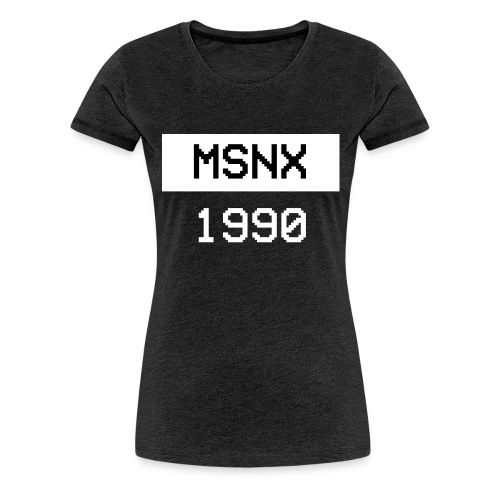 MSNX1990 BRAND LOGO - Women's Premium T-Shirt
