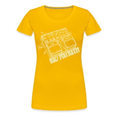 Half Pint Harry Sonic Wizardry - White - Women's Premium T-Shirt