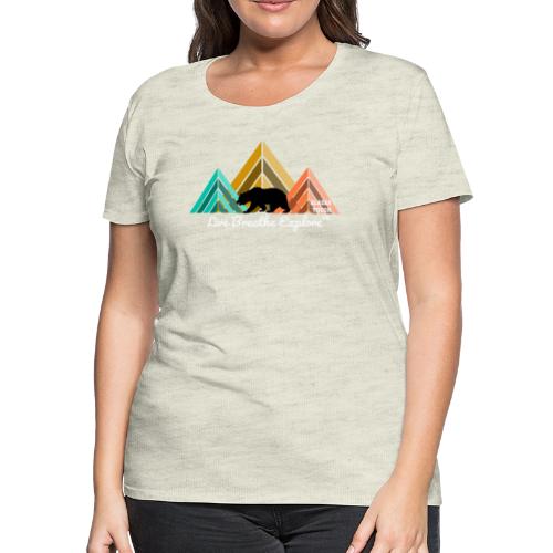 Outdoor Hoodie Explore Design - Women's Premium T-Shirt