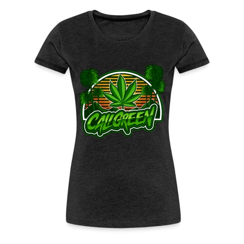 Caligreen CHannel Logo - Women's Premium T-Shirt