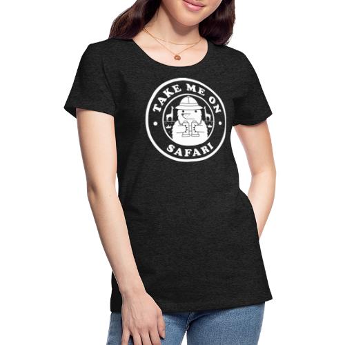 Bear Safari White png - Women's Premium T-Shirt