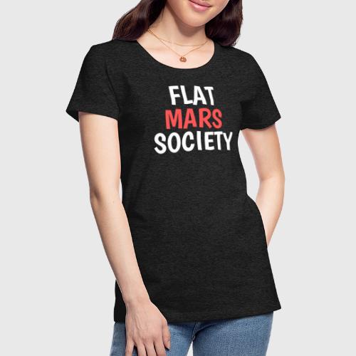flat mars society - Women's Premium T-Shirt