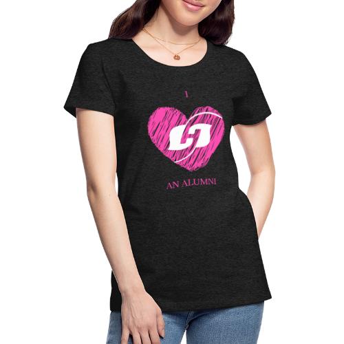 I HEART AN ALUMNI - Women's Premium T-Shirt