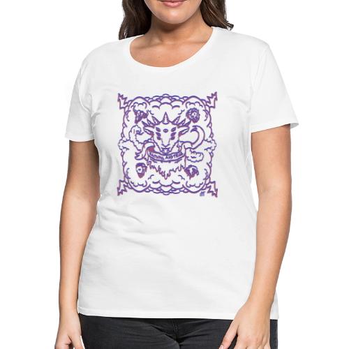 Revelation Lamb Purple - Women's Premium T-Shirt