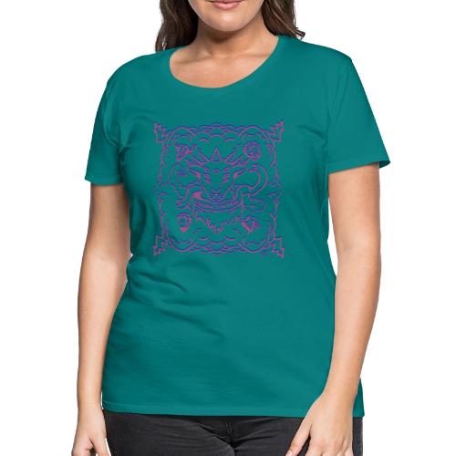 Revelation Lamb Purple - Women's Premium T-Shirt