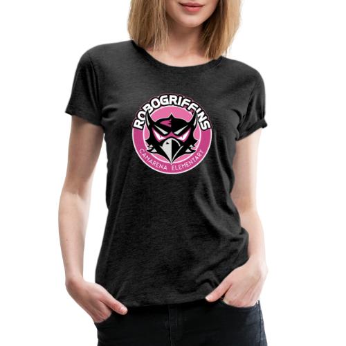 RoboGriffin Circle Logo Pink - Women's Premium T-Shirt