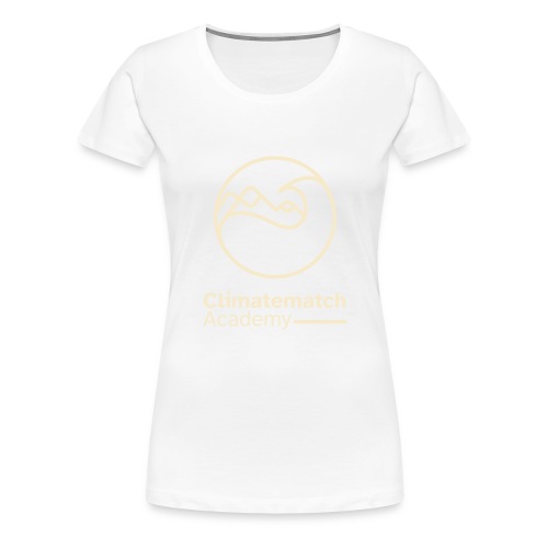 Climatematch Cream Logo - Women's Premium T-Shirt