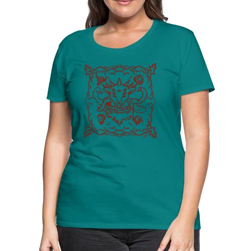 Red Revelation Lamb - Women's Premium T-Shirt