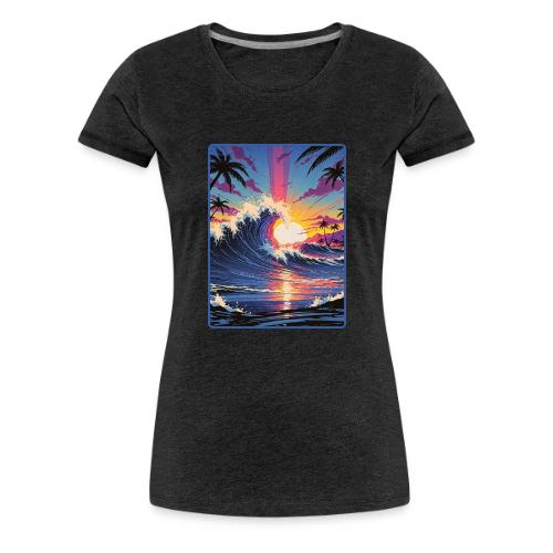 Sunrise Peak - Women's Premium T-Shirt