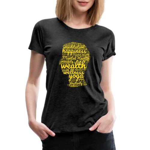 Mental Health Matters Typography Merch - Women's Premium T-Shirt