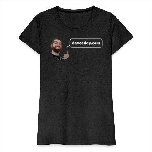 Dave Eddy Website Thumbs Up - Women's Premium T-Shirt