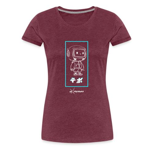 VRX Friends TEVO white - Women's Premium T-Shirt