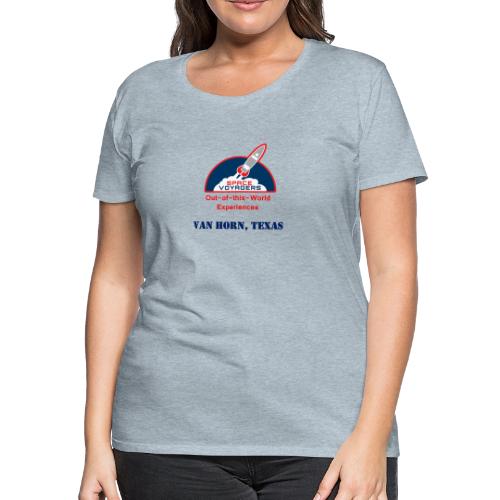 Space Voyagers - Van Horn, Texas - Women's Premium T-Shirt