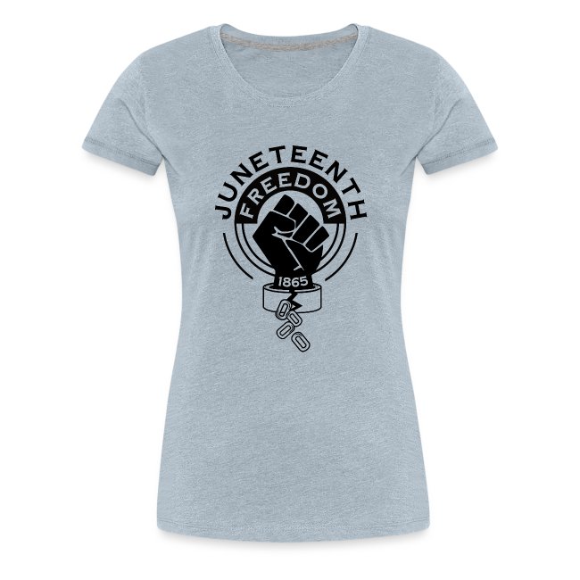 Juneteenth freedom blacklist t-shirt by luxshop4u