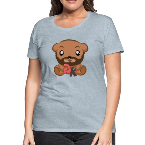 GoodKhaos Bear With GK - Women's Premium T-Shirt