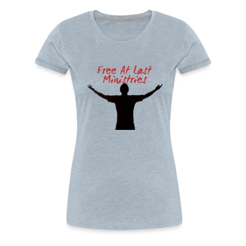 Free At Last Ministries Logo - Women's Premium T-Shirt