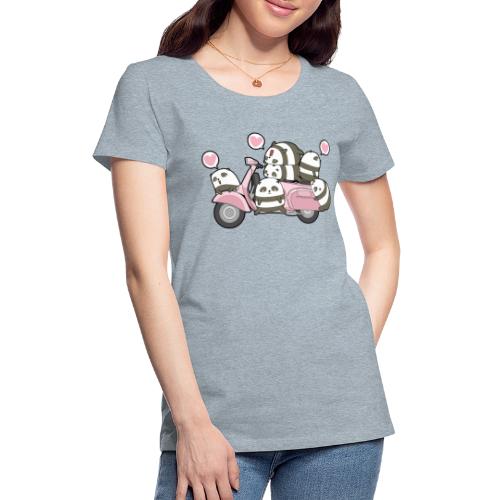 Kawaii Panda - Women's Premium T-Shirt