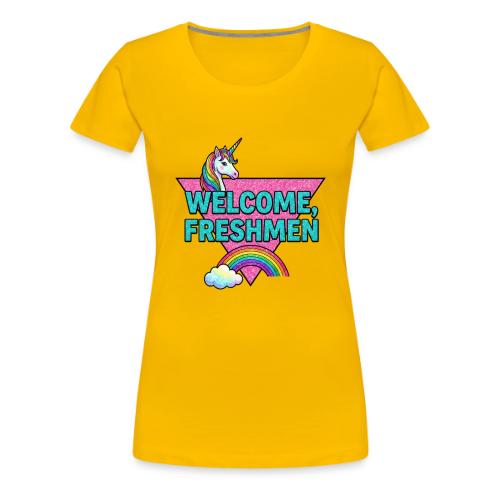 Welcome, Freshmen - Women's Premium T-Shirt