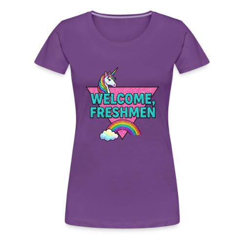 Welcome, Freshmen - Women's Premium T-Shirt