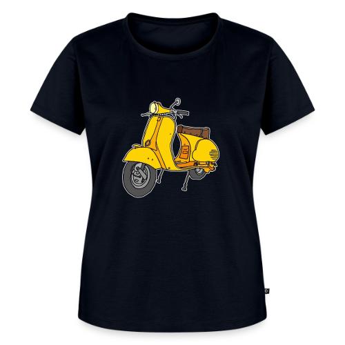 Yellow motor scooter - Women's Premium T-Shirt