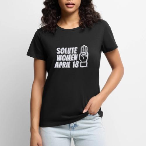 Solute Women April 18 - Women's Premium T-Shirt