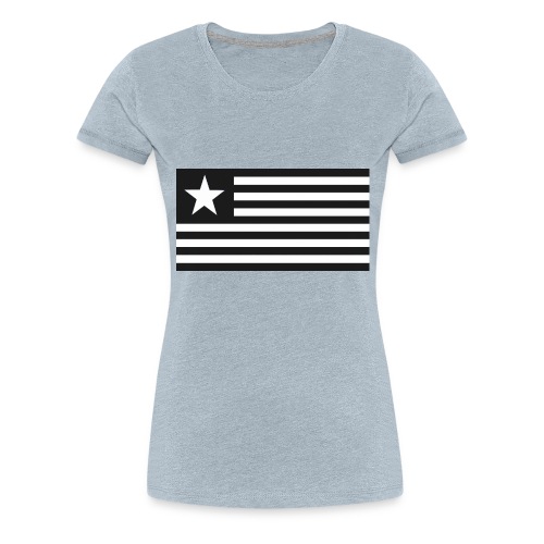 1861 Lone Star Flag Black - Florida - Women's Premium T-Shirt