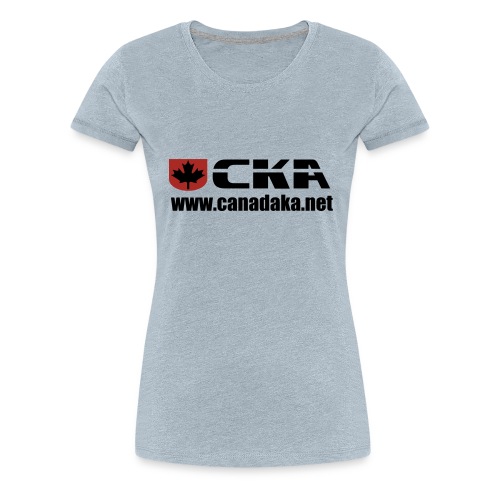 CKA Back 3 - Women's Premium T-Shirt