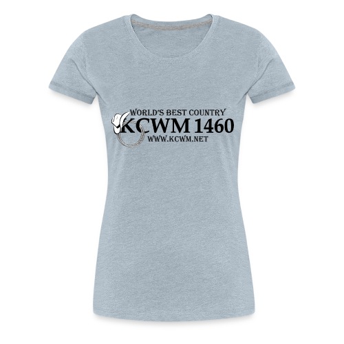 KCWM Logo - Women's Premium T-Shirt