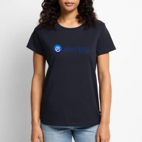Electra Protocol Blue Logo - Women's Premium T-Shirt