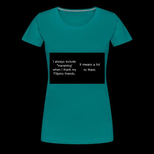 Maraming - Women's Premium T-Shirt
