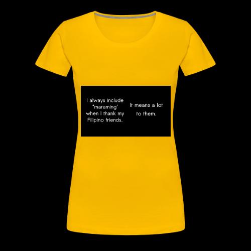 Maraming - Women's Premium T-Shirt