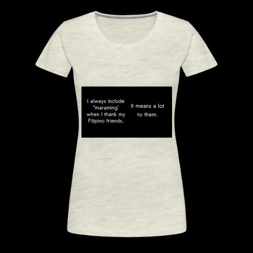 Maraming - Women's Premium T-Shirt