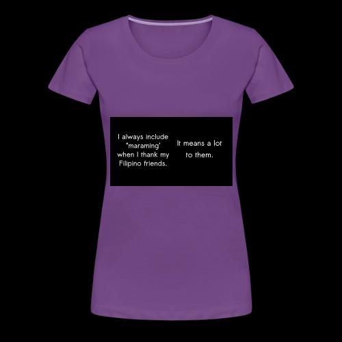 Maraming - Women's Premium T-Shirt