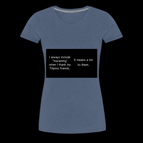 Maraming - Women's Premium T-Shirt