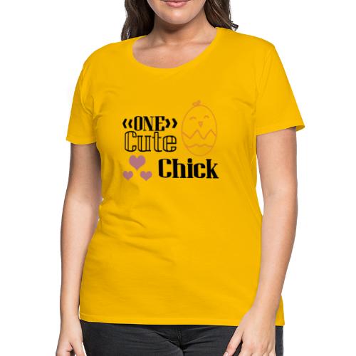 A cute chick 5484756 - Women's Premium T-Shirt