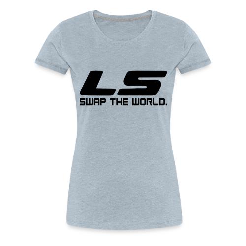 LS Swap the World - Women's Premium T-Shirt
