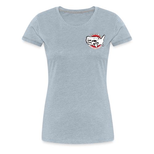 Workamper News Official Logo with Website URL - Women's Premium T-Shirt