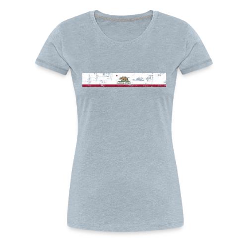 California state flag - Women's Premium T-Shirt