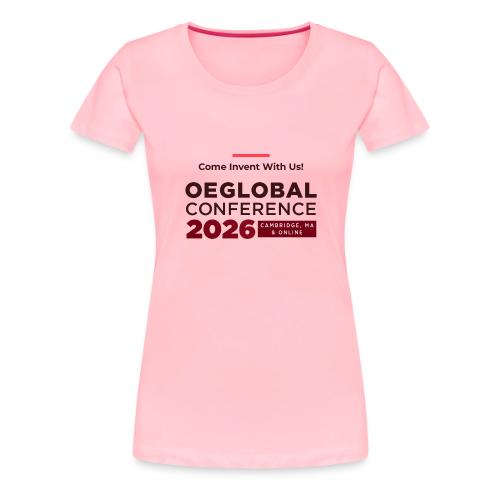 OEGlobal Conference 2026 - Women's Premium T-Shirt
