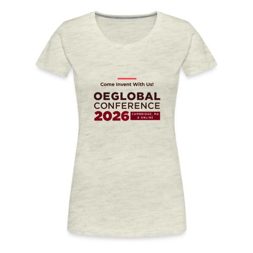 OEGlobal Conference 2026 - Women's Premium T-Shirt