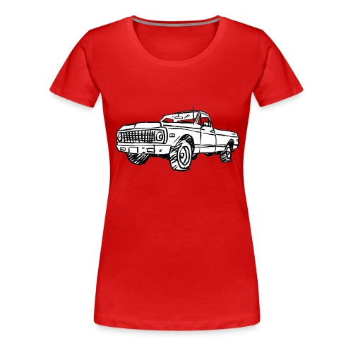 Old Chevy Pickup - Women's Premium T-Shirt